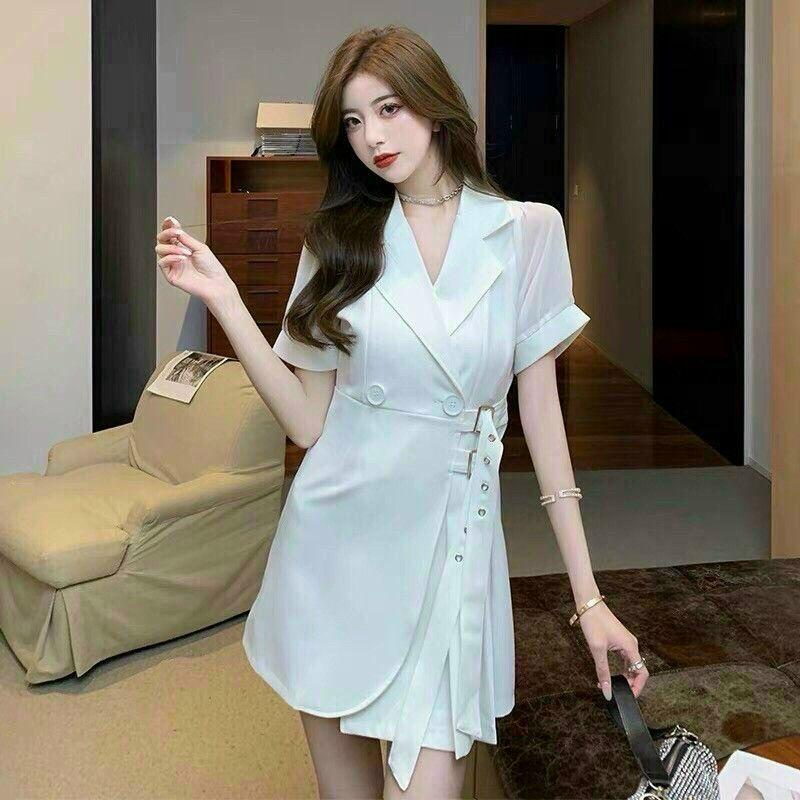 SÉT BỘ SHORT CỔ VEST KHÓA EO