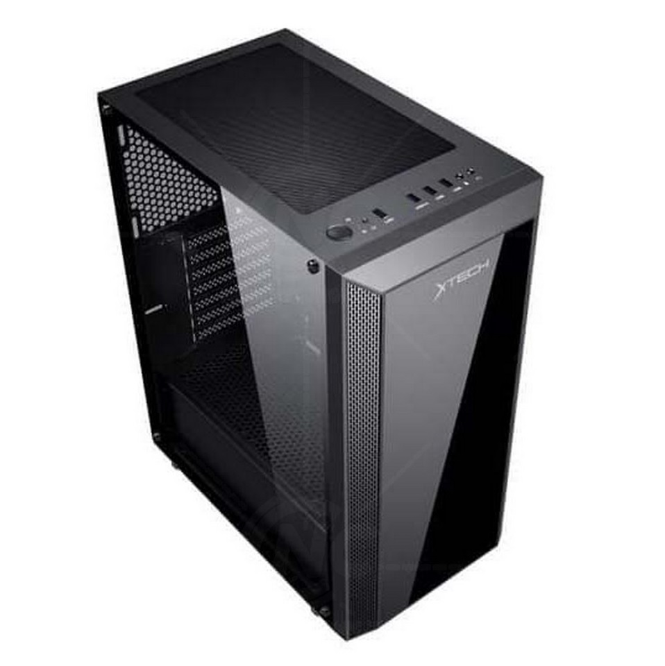 Vỏ Case Máy Tính XTECH Gaming F3 Kính Cường Lực-Hàng Chính Hãng