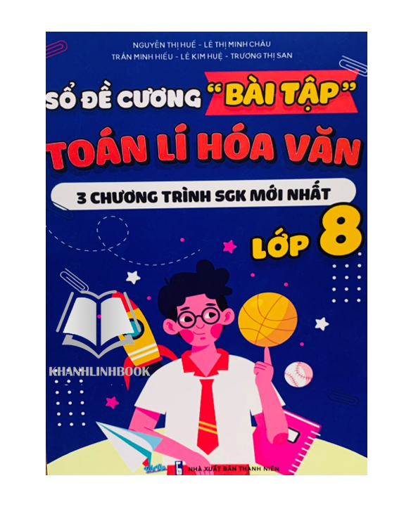 Sách - Sổ Đề Cương Bài Tập Toán Lí Hóa Lớp 8