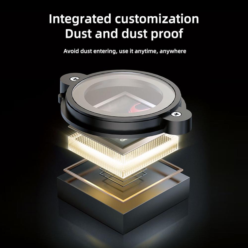 300000 Pixels 1000X USB Connection Portable Digital Microscope Photo Video Modes Multi-function Microscope 360° Bracket 8 LED Adjustable Fill-light for Daily Observation