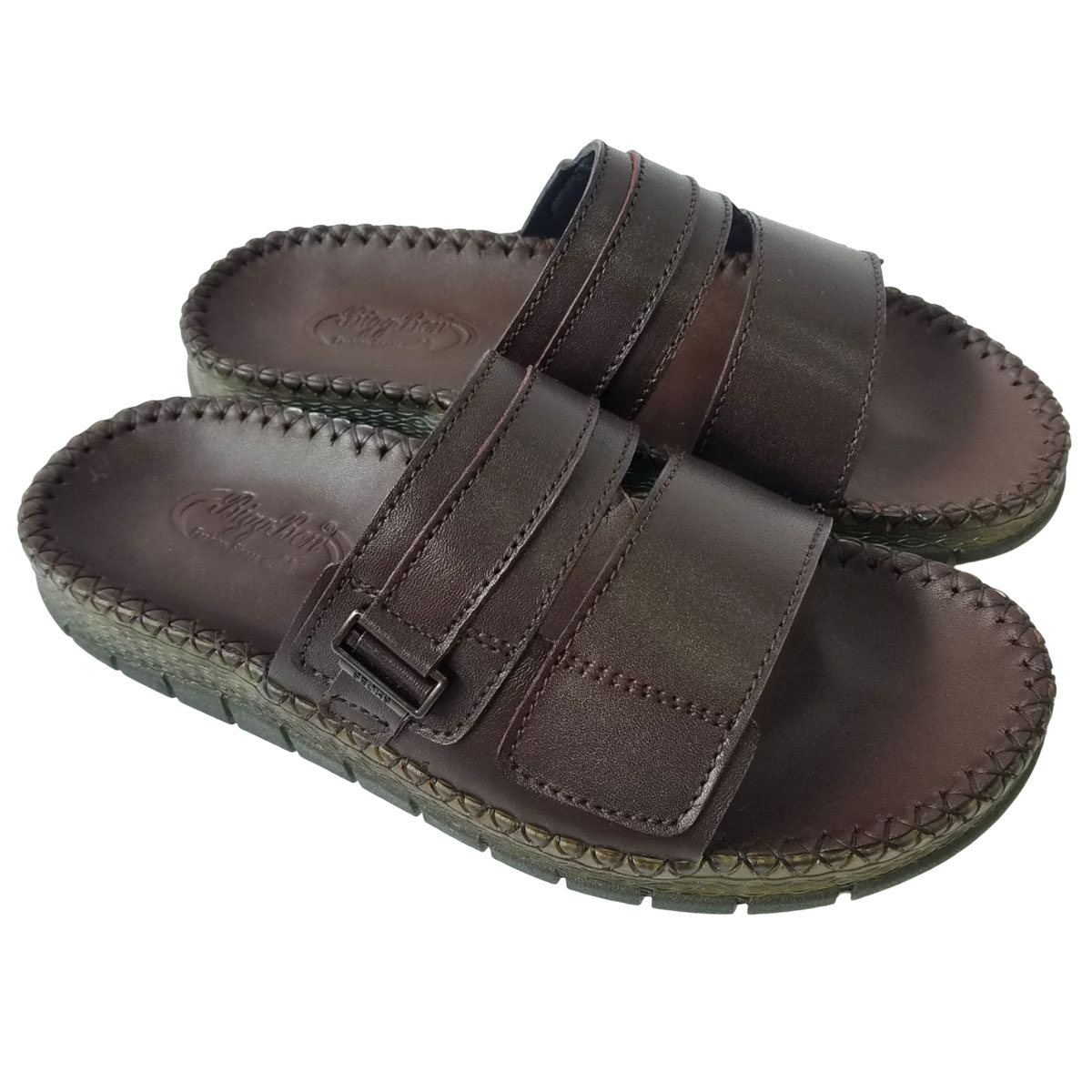 Dép Nam Quai Ngang Da Bò BIGGBEN DN362