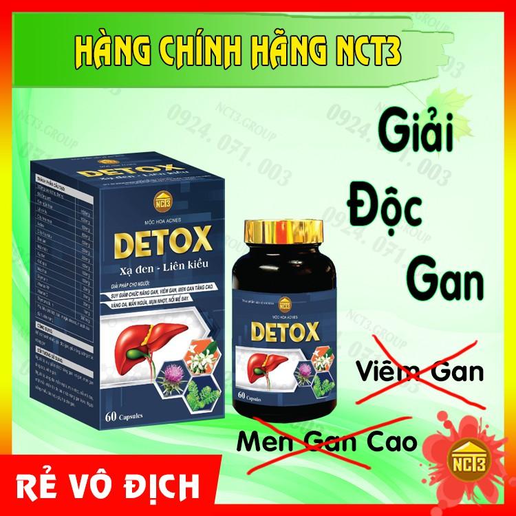 Mộc Hoa Acnes DETOX (60 viên) (Hàng chính hãng công cy NCT3)