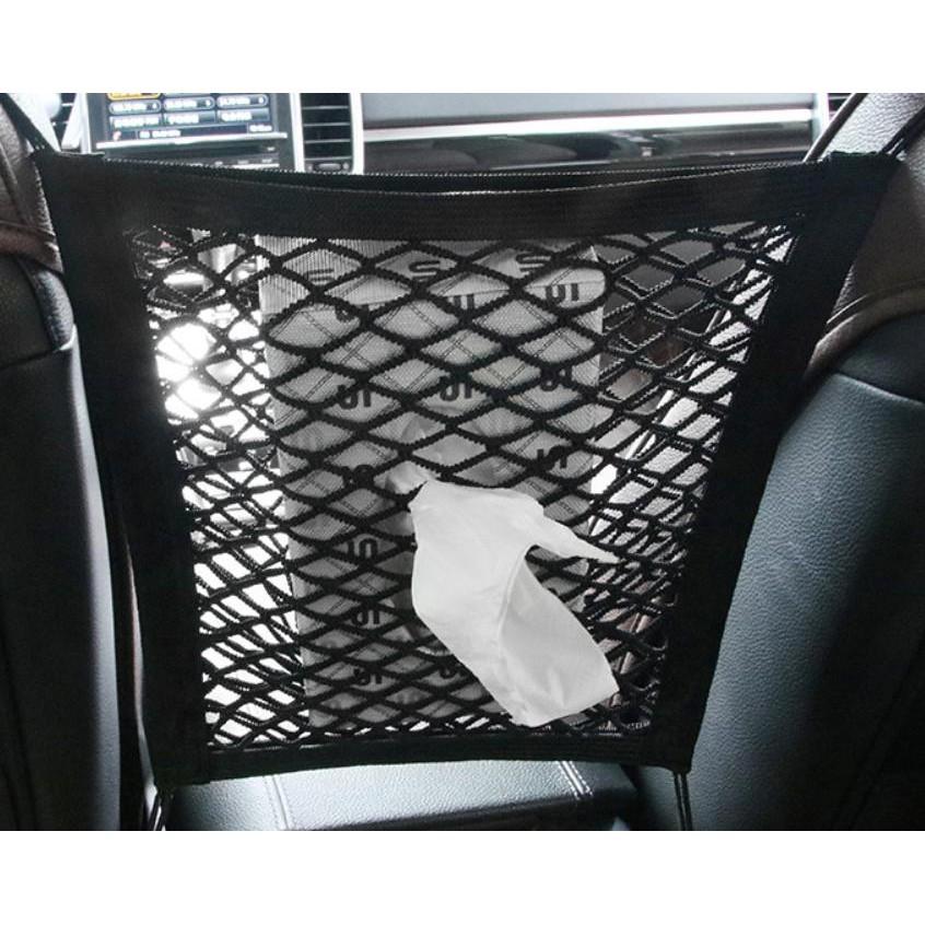 Khuyến mãi - Túi lưới đựng đồ sau ghế ô tô Cyanamide PE Rubber