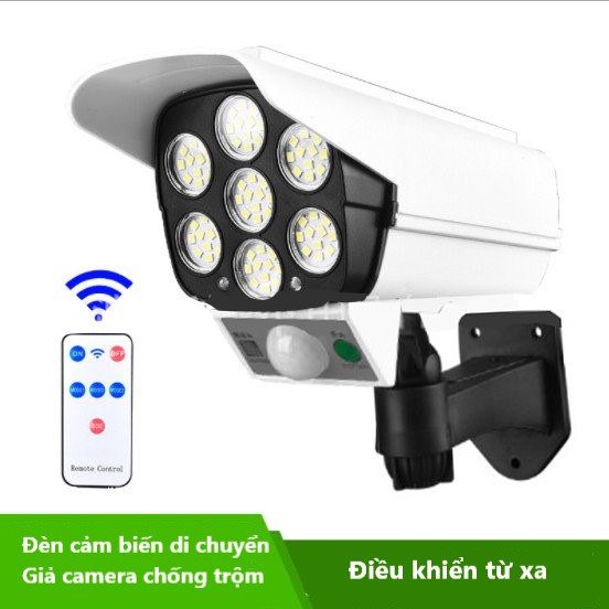 Đèn COB Cảm Biến Di Chuyển Thông Minh - Giả Camera Chống Trộm - Sử Dụng Năng Lượng Mặt trời - Chống Thấm Nước - K1138