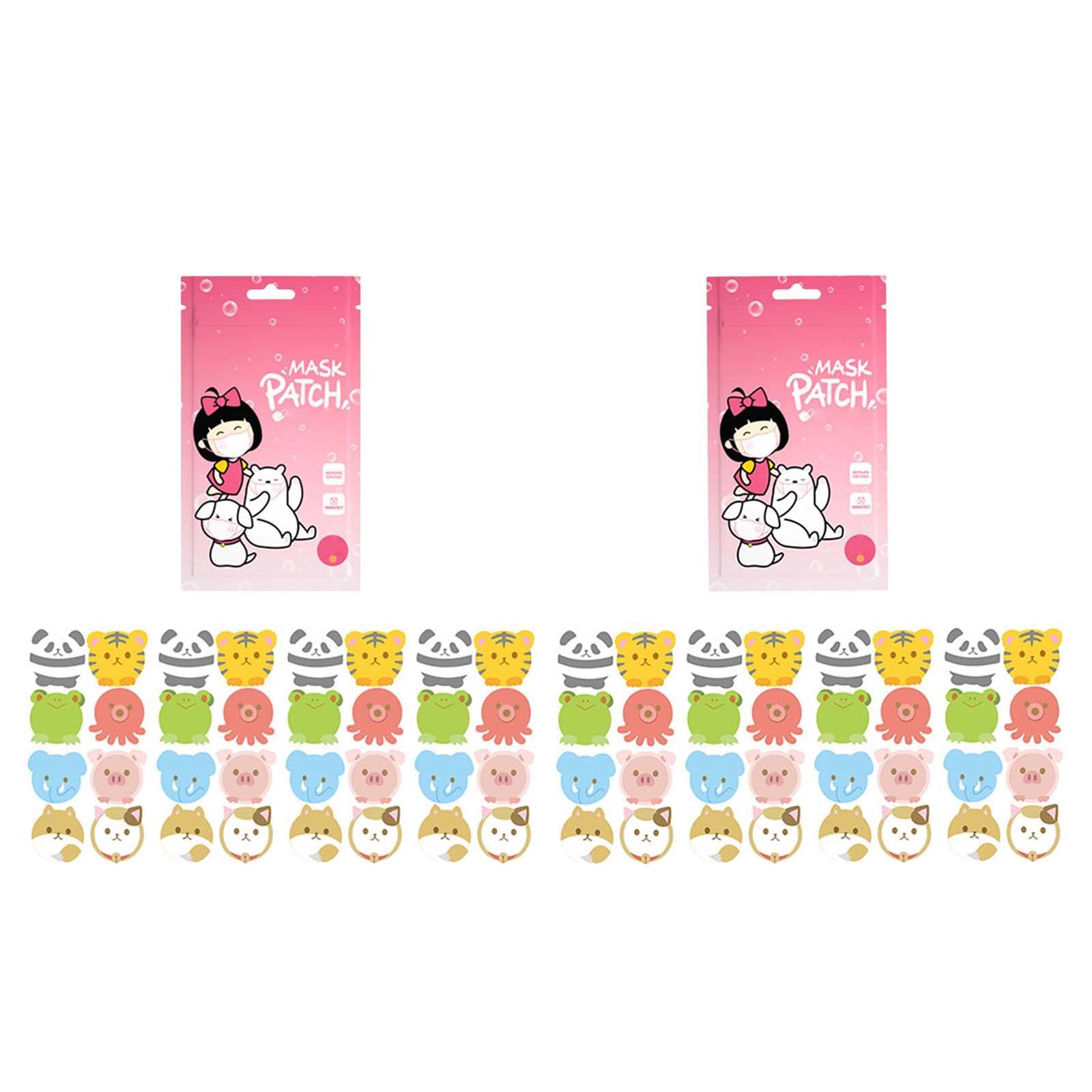 64 Pieces Cute  Stickers Scented Decor Easy to Use Removal