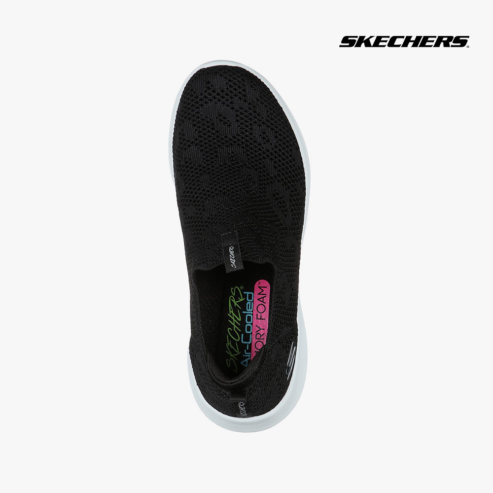 SKECHERS - Giày sneaker nữ Ultra Flex 149009-BKW