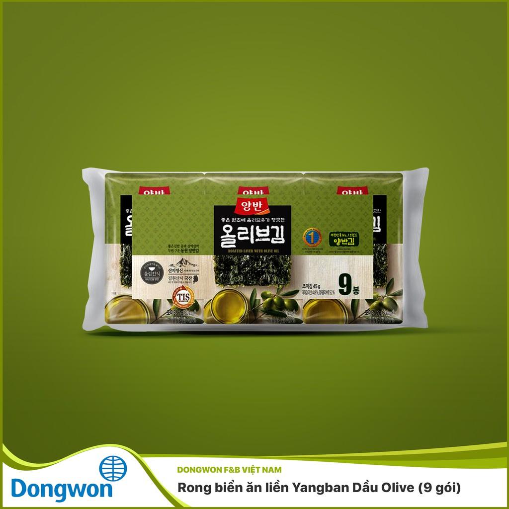 Rong biển ăn liền Yangban Dầu Olive