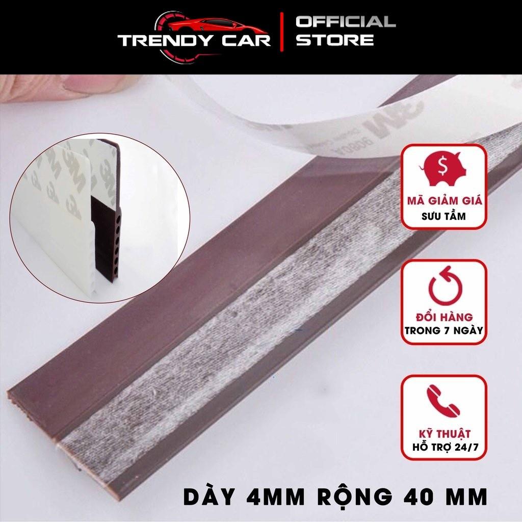 Cuộn Dây Cao Su Dán Viền Cửa Chống Tiếng Ồn | Loại dày 4mm rộng 40 mm chiều dài tuỳ chỉnh | Ron cửa loại tốt nhất