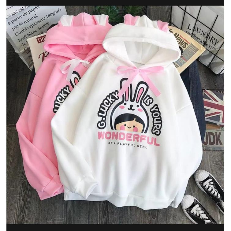 Áo khoác Hoodie form rộng tay dài Unisex nam nữ chất nỉ mềm mịn siêu sinh
