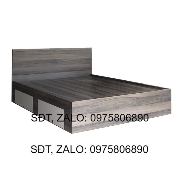 Giường Ngủ Gỗ Mdf Melamine Ngăn Kéo Màu Nết