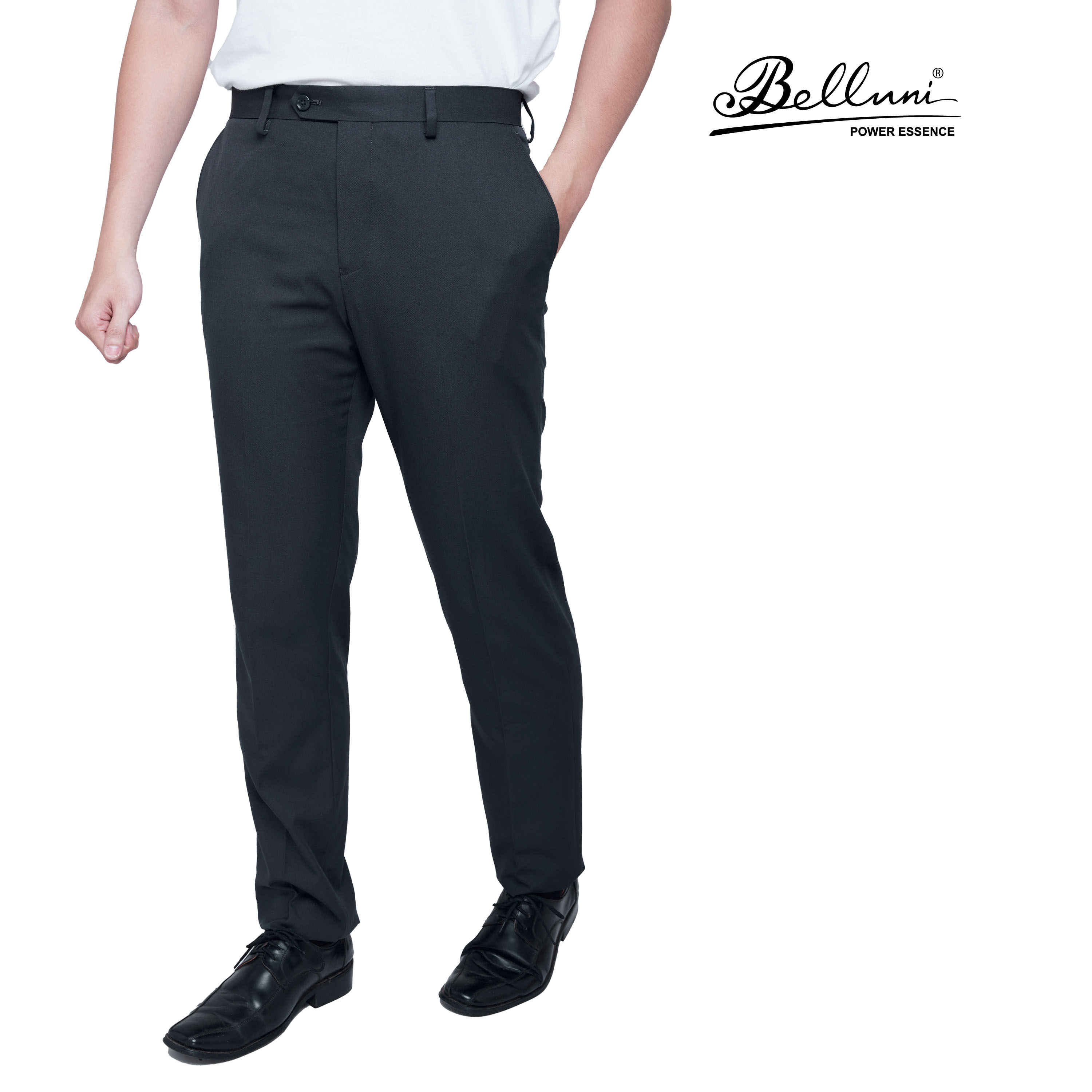 Quần tây nam công sở hàng hiệu cao cấp BELLUNI chất liệu Cofrex sang trọng - QT0.CR.BE.75.BL2