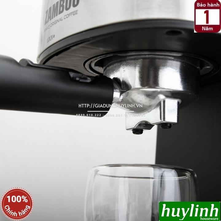 Máy pha cà phê espresso Zamboo ZB-86CF - max 15 bar - 850W - Hàng chính hãng