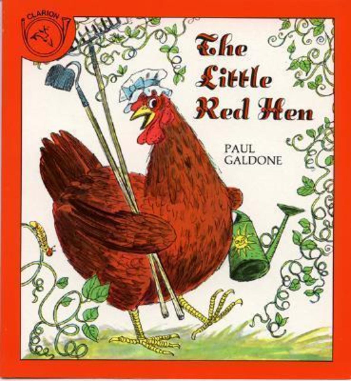 Sách - The Little Red Hen by Simone Lia