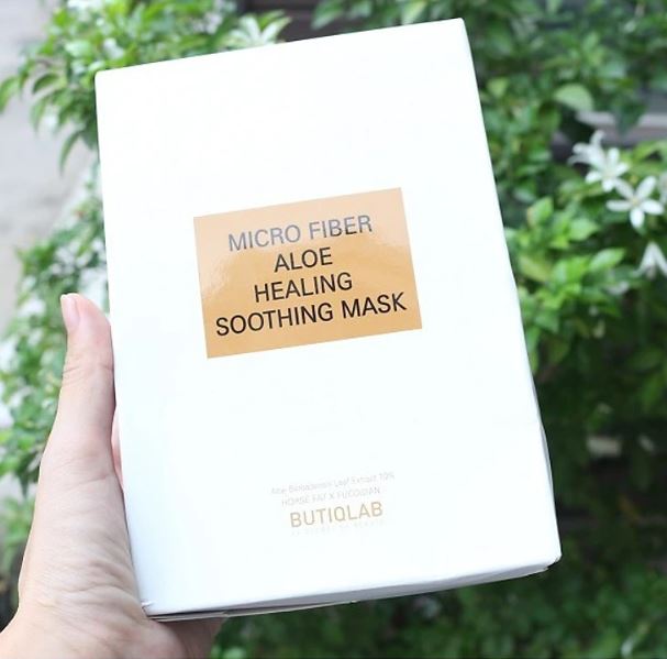 MẶT NẠ BUTIQLAB MICRO FIBER HEALING SOOTHING MASK - NUÔI DƯỠNG LÀN DA THIẾU ẨM