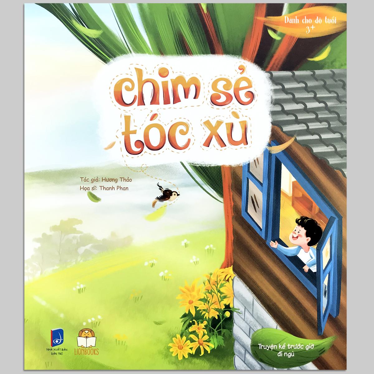 Chim Sẻ tóc xù + Về nhà thôi + Bạn ơi mến thương (Tặng Sticker,Thiệp,Cây thông) - Combo 3 cuốn, lẻ tùy chọn (Truyện đọc cho bé 1-6 tuổi) - Thanh Hà Books