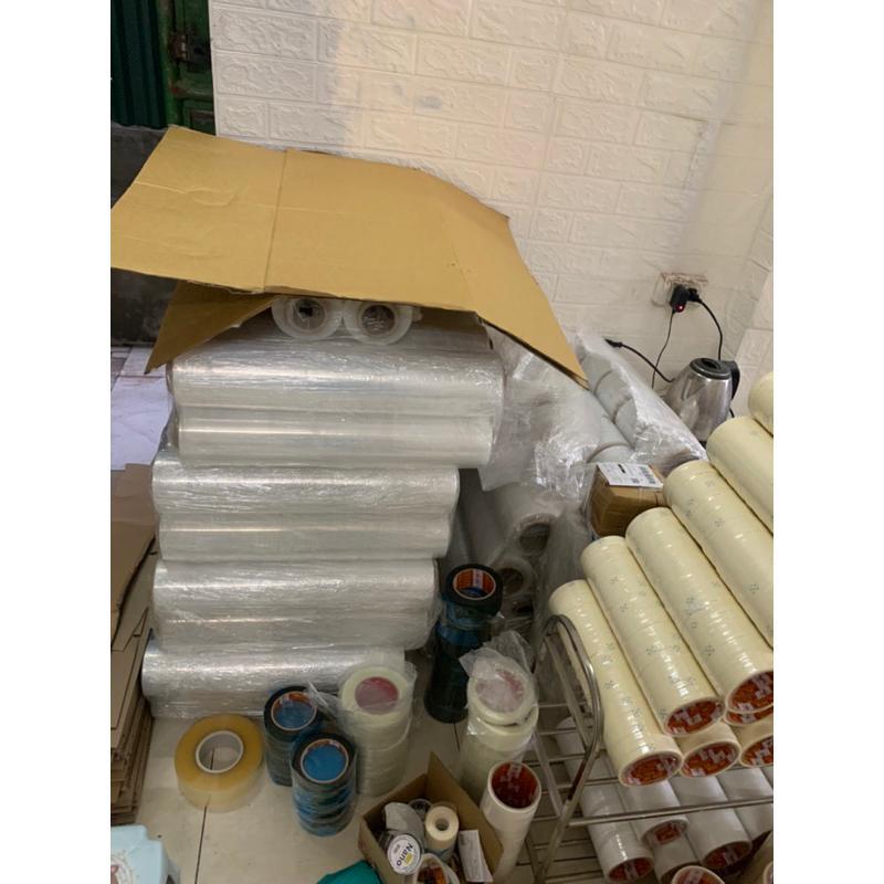 Màng PE Màng Chít 50cm x 5kg Trắng Trong Màng Co Bền Cao Khả Năng Bám Dính Tốt Giúp Giữ Hàng Hóa Tránh Bụi Bẩn Và Ẩm Ướt - Trắng