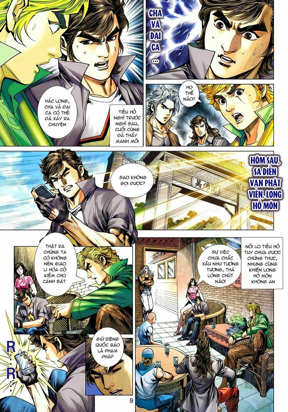 tân tác long hổ môn chapter 491 9