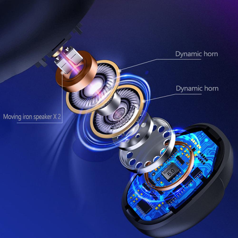 Tai nghe di động S9 5.0 không dây thể thao kèm hộp sạc