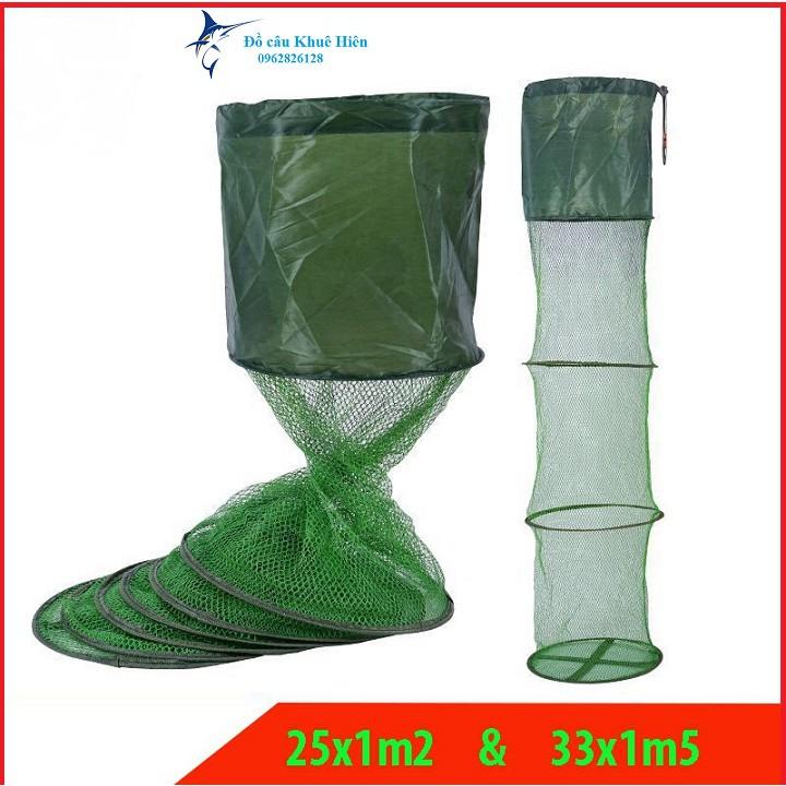 Giỏ Đựng Cá khung kim loại siêu bền, túi đựng cá