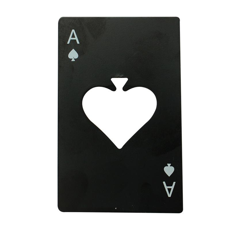 Hình ảnh Poker Spades Thẻ Tín Dụng Dụng Cụ Mở Nắp Chai Sáng Tạo Túi Thép Không gỉ Dụng Cụ Mở Nắp Chai Dụng Cụ Mở Nắp Hộp Bia Bia Dụng Cụ Mở Nắp ChaiHàng nhập khẩu