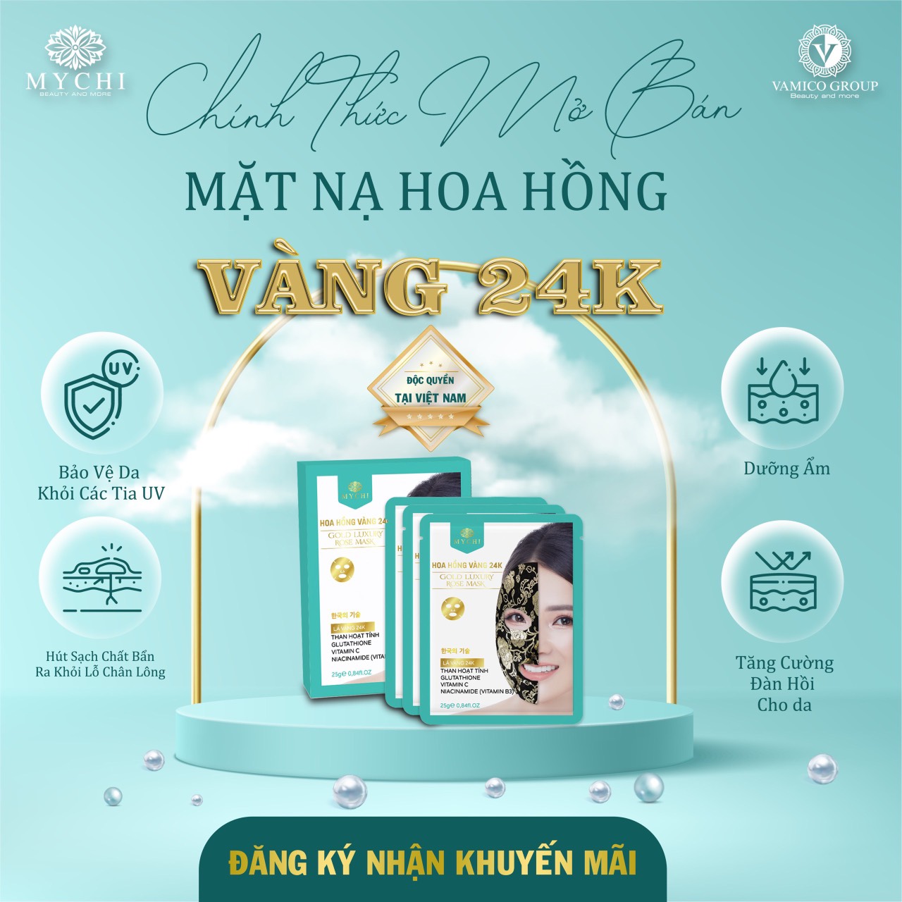 5 LỌ Dung dịch vệ sinh Mychi care