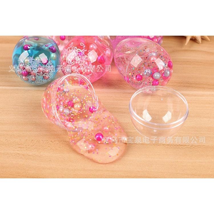 Slime trứng gà charm sao NG0C TRAI kim tuyến nhiều màu đẹp đồ chơi slam squishy