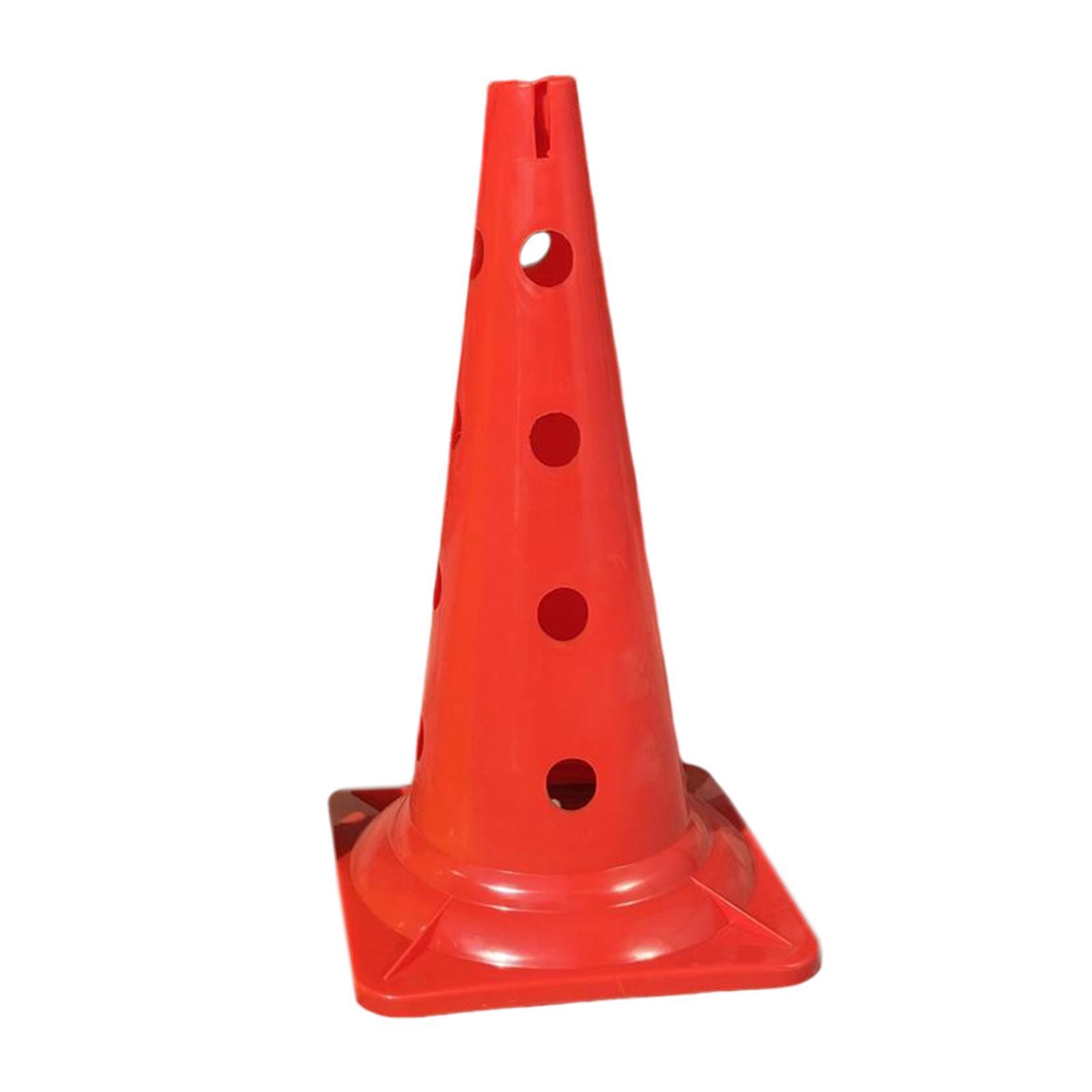 20 inch Thickened Sport Training Cone with Hole for Soccer Basketball