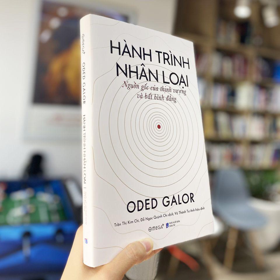 Sách Hành Trình Nhân Loại: Nguồn Gốc Của Thịnh Vượng Và Bất Bình Đẳng - Alphabooks - BẢN QUYỀN - Bìa cứng