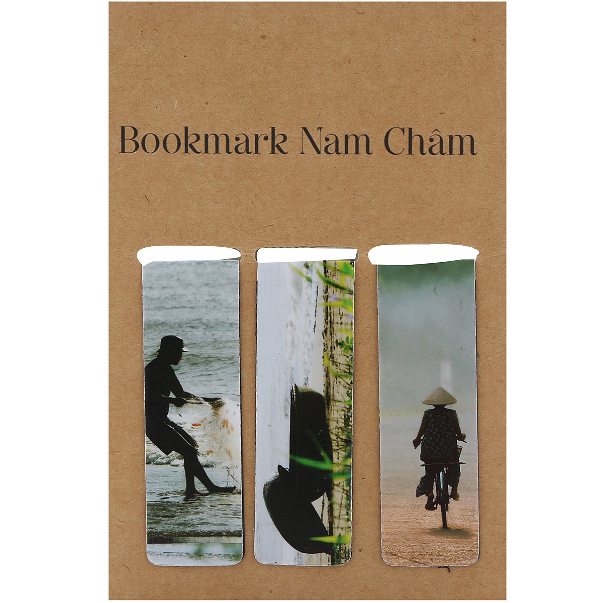 Combo Bookmark Nam Châm Bộ 3 Quê Hương Việt Nam (Tặng Kèm Postcard Chiều Của Em)