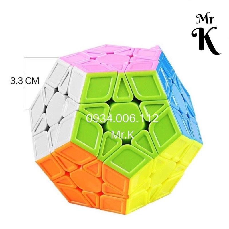 RUBIK MEGAMINX QIYI QIHENG S STICKERLESS RUBIK 12 MẶT KHỐI LẬP PHƯƠNG RUBIK