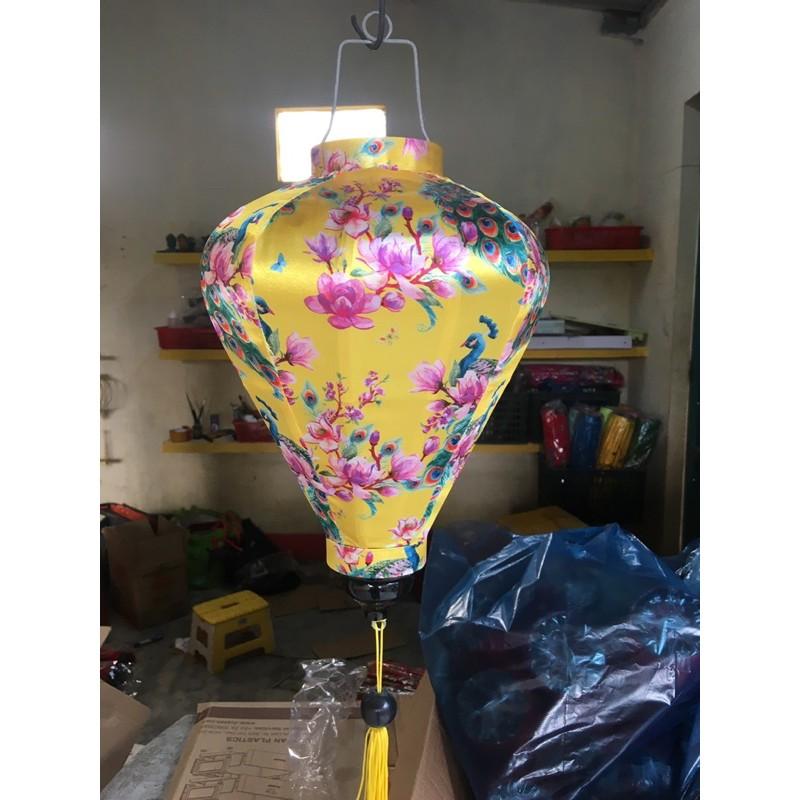 Đèn lồng vải phi 3d hội an