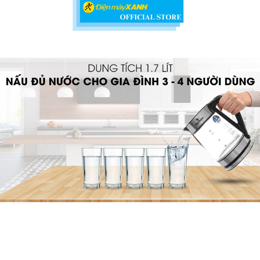 Bình đun siêu tốc BlueStone 1.7 lít KTB-3426 - Hàng Chính Hãng