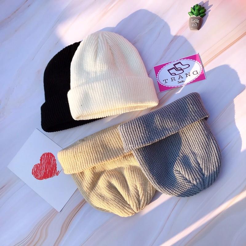 Mũ len Beanie mini