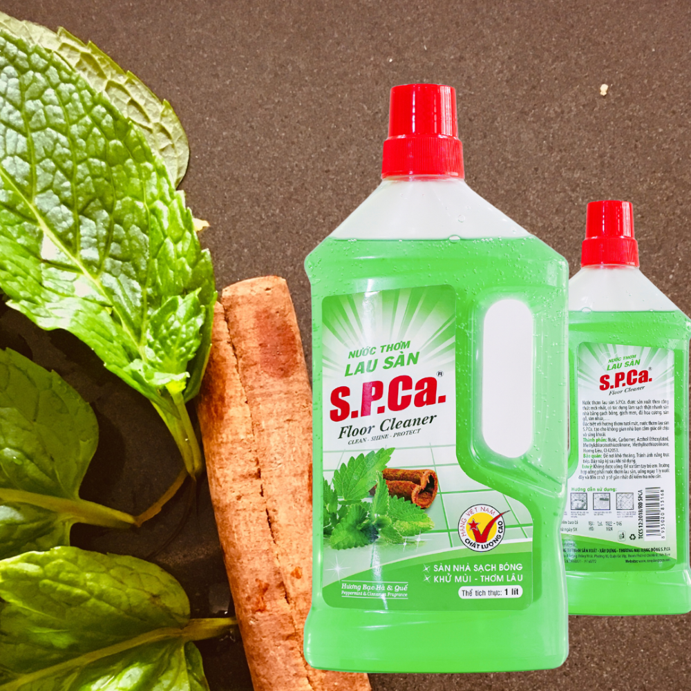 Nước Lau Sàn S.P.CA Hương Bạc Hà Và Quế
