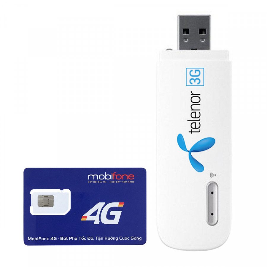 USB 3G Phát Wifi Huawei E8231 + Tặng Kèm Sim Mobifone 2GB / Ngày - Hàng Chính Hãng