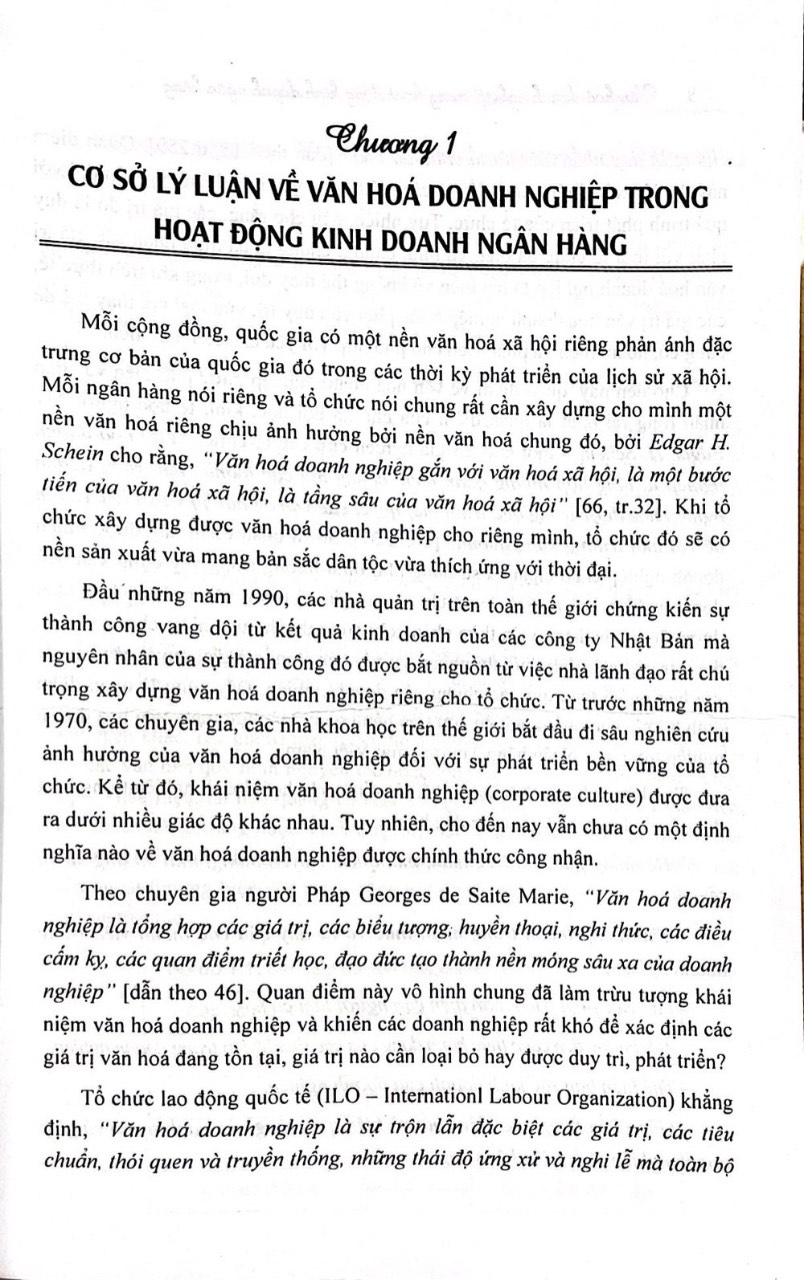 Văn Hóa Doanh Nghiệp Trong Hoạt Động Kinh Doanh Ngân Hàng ( Sách Chuyên Khảo)