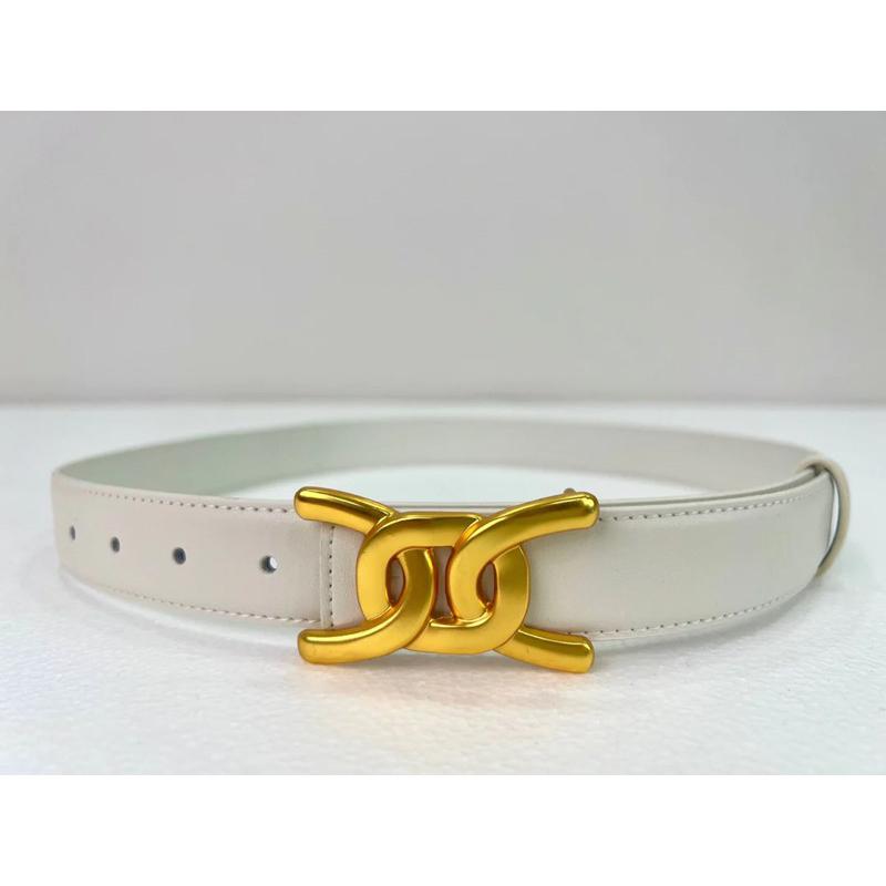 Thắt lưng nữ bản nhỏ 3CM mặt khoá đồng cao cấp, dây nịt nữ thời trang siêu sang chảnh -B11