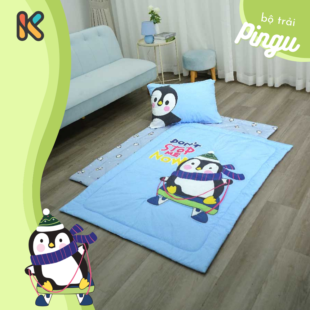 Bộ Trải Em Bé Pingu K-Bedding