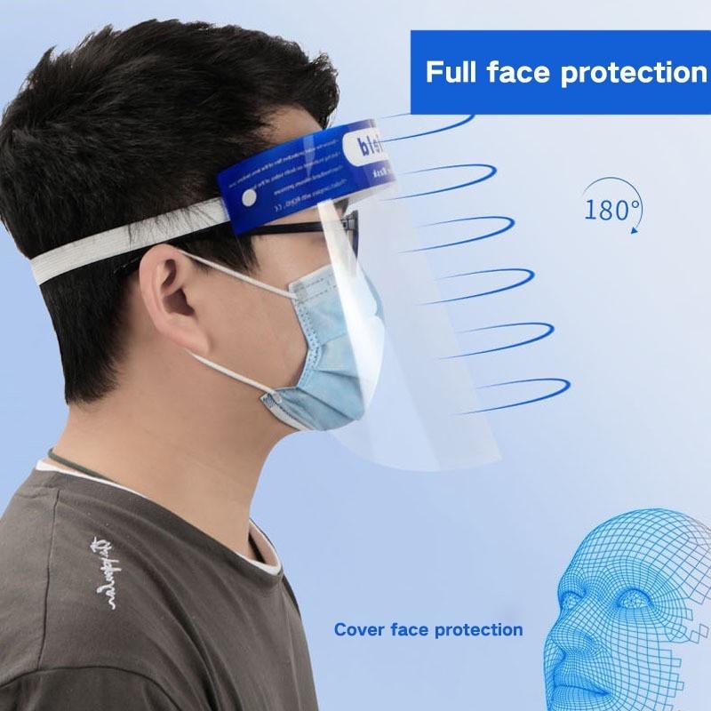 Combo 5 Kính Tấm Che Mặt Chống Dịch, Kính Bảo Hộ, Kính Chắn Giọt Bắn FACE SHIELD Được Tin Dùng