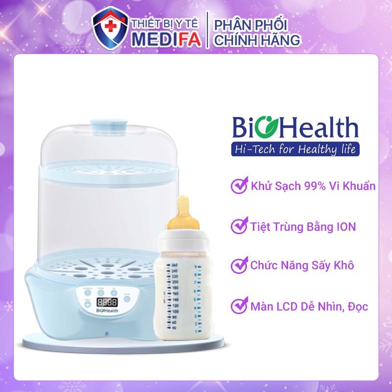 Máy tiệt trùng sấy khô BioHealth BH8920 khử sạch 99% vi khuẩn đồ dùng của bé nhờ công nghệ ION