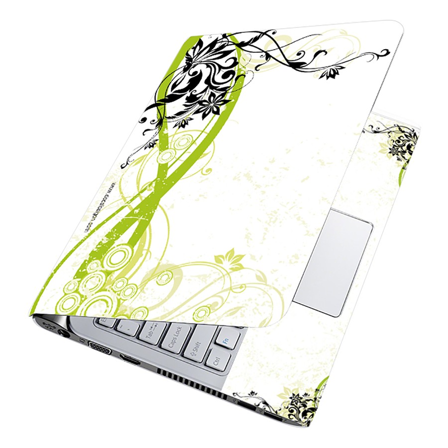 Miếng Dán Decal Dành Cho Laptop Mẫu Hoa Văn LTHV-67