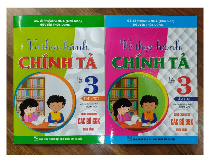 Sách - Combo Vở Thực Hành Chính Tả Lớp 3 - Tập 1 + 2