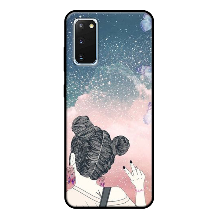 Ốp lưng điện thoại Samsung Galaxy S20 viền dẻo TPU BST Cô Nàng Cá Tính Mẫu 2