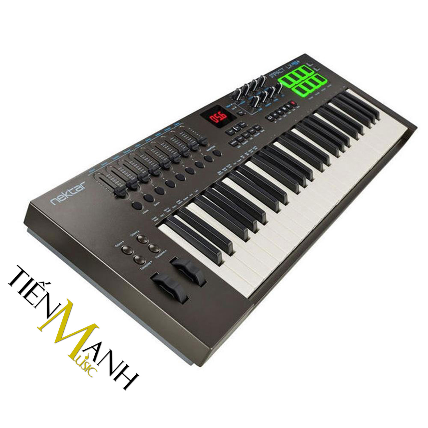 Nektar LX49+ Midi Keyboard Controller 61 Phím Cảm ứng lực Bàn phím sáng tác - Sản xuất âm nhạc Producer LX49 Hàng Chính Hãng - Kèm Móng Gẩy DreamMaker