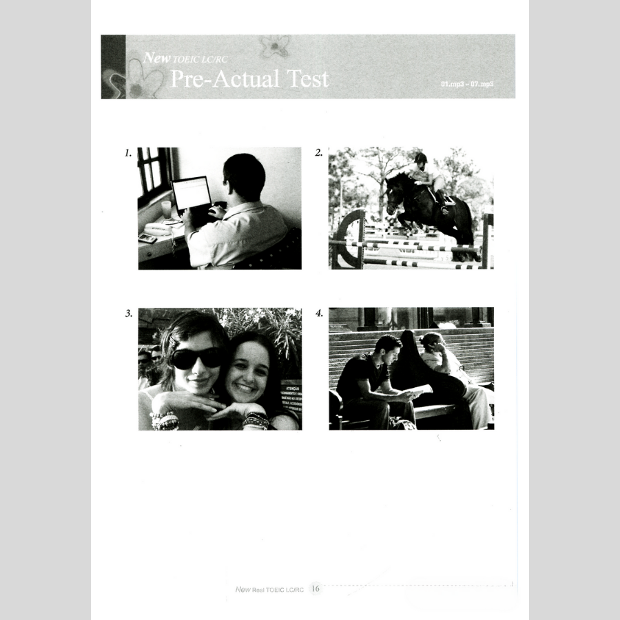 Longman New Real TOEIC Full Actual Tests