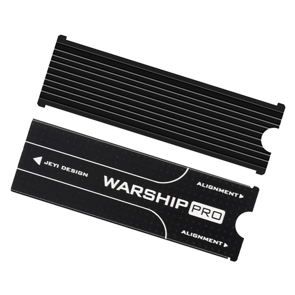 3pcs Aluminum Heatsink For NVMe M.2 2280 SSD w/ Thermal Pad Screws