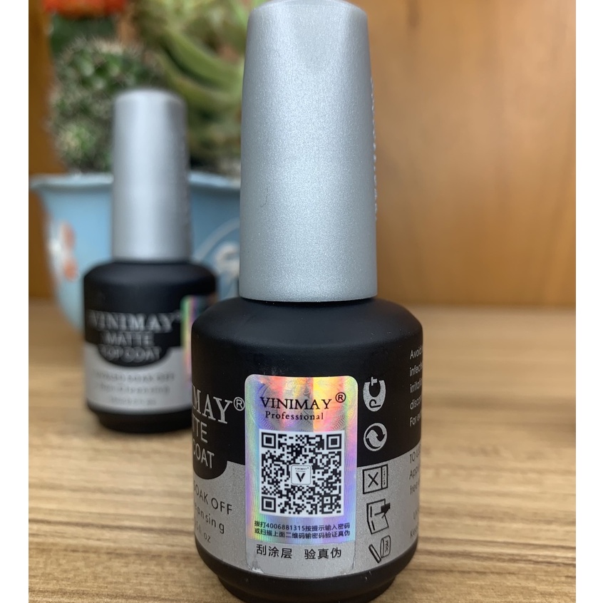 [HCM]Sơn gel top lì Vinimay cao cấp - matte top chuyên dụng cho dân làm móng