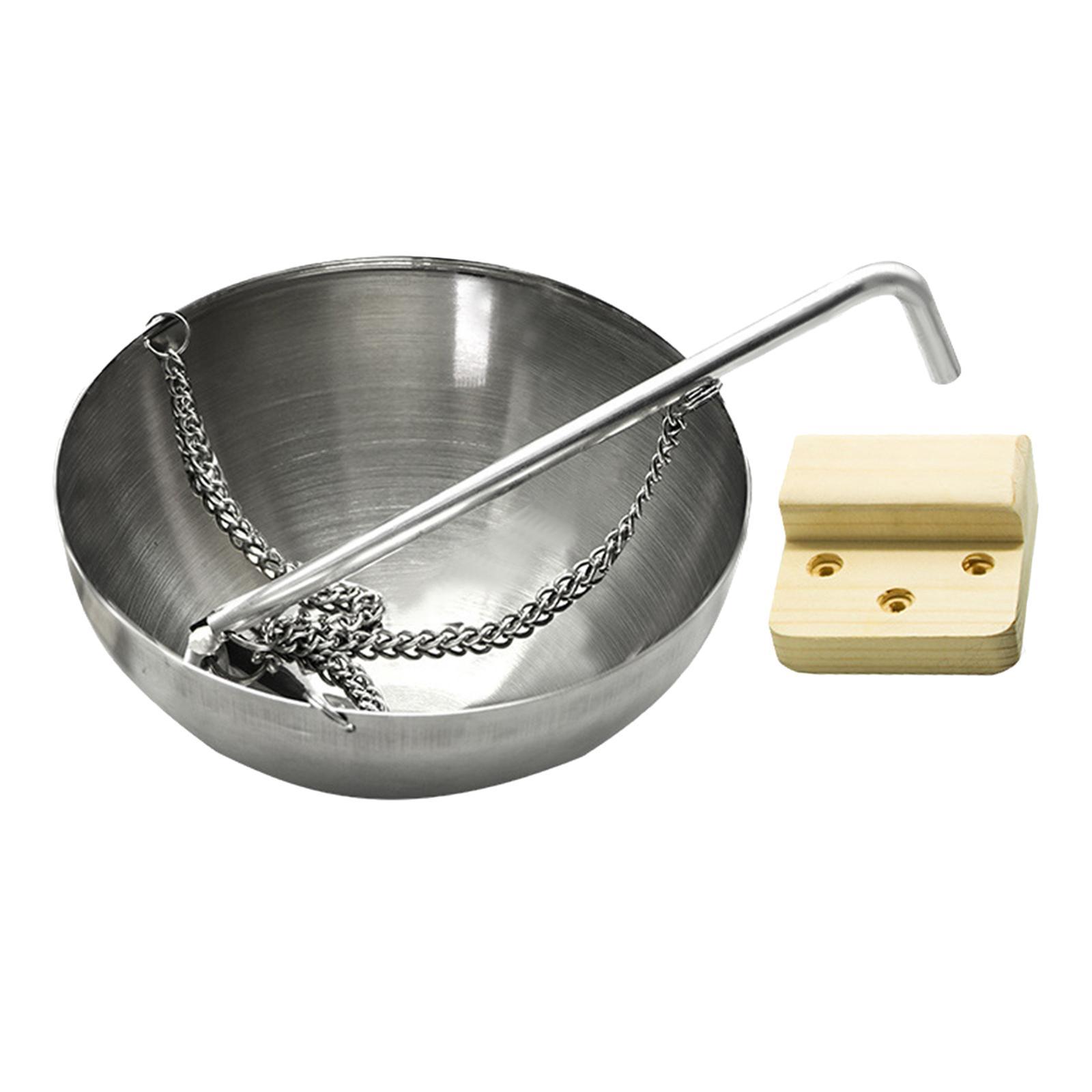 Essential Oil Fragrance Diffuser Stainless Steel Sauna Oil Bowl