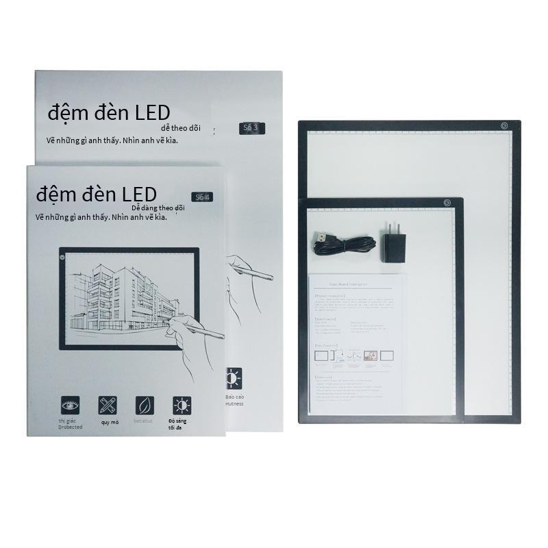 Đảm bảo chất lượng Jishengke a4a3 hút từ tính chép bảng sinh viên nghệ thuật vẽ tranh dụng cụ xuyên chép bảng led phác thảo chép bảng