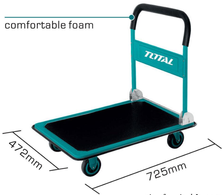 XE ĐẨY HÀNG CÓ THỂ GẬP LẠI 150KG, 300KG TOTAL THTHP11502, THTHP13002 - HÀNG CHÍNH HÃNG
